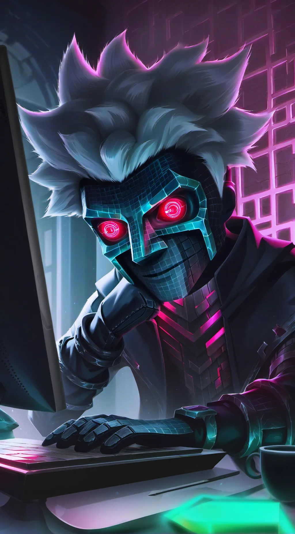 ai character: Zero.EXE_Roblox background