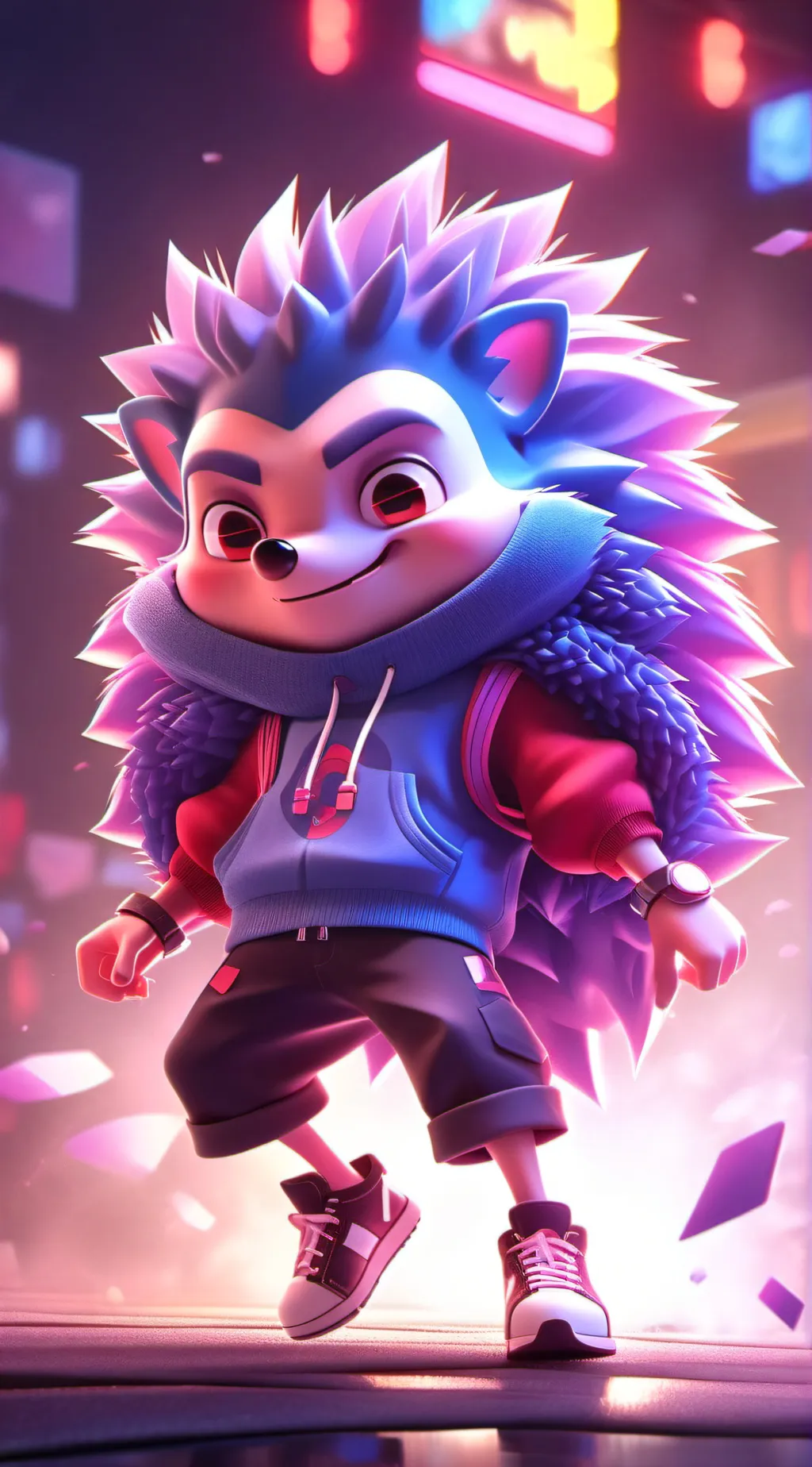 ai character: sunky  background