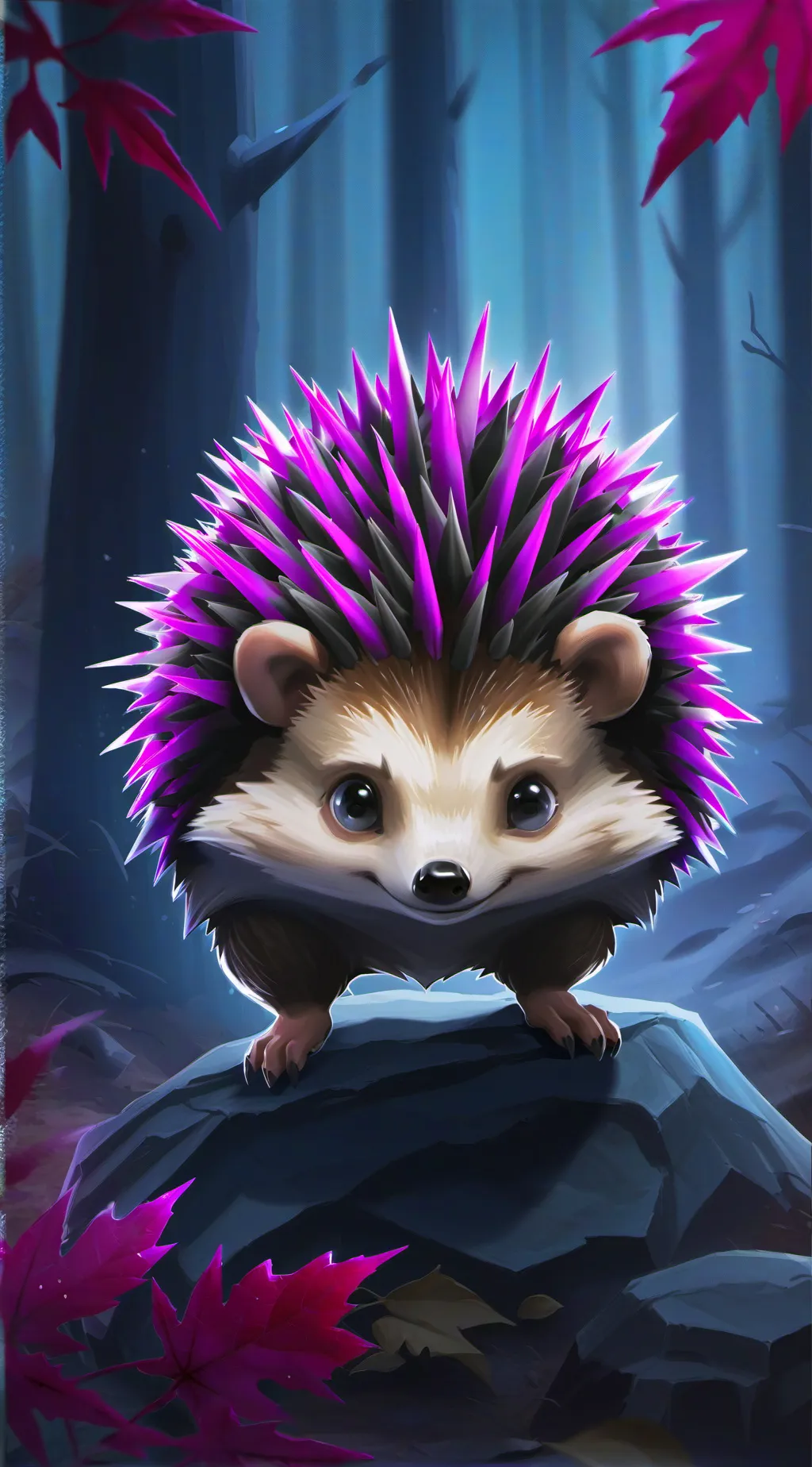 ai character: Luna background