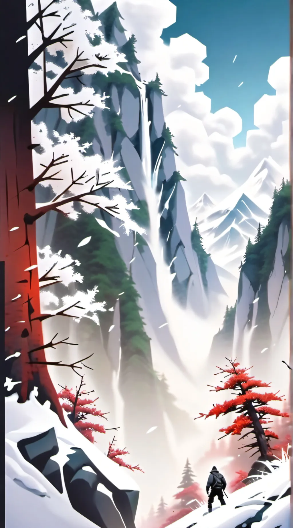 ai character: murder drones  background