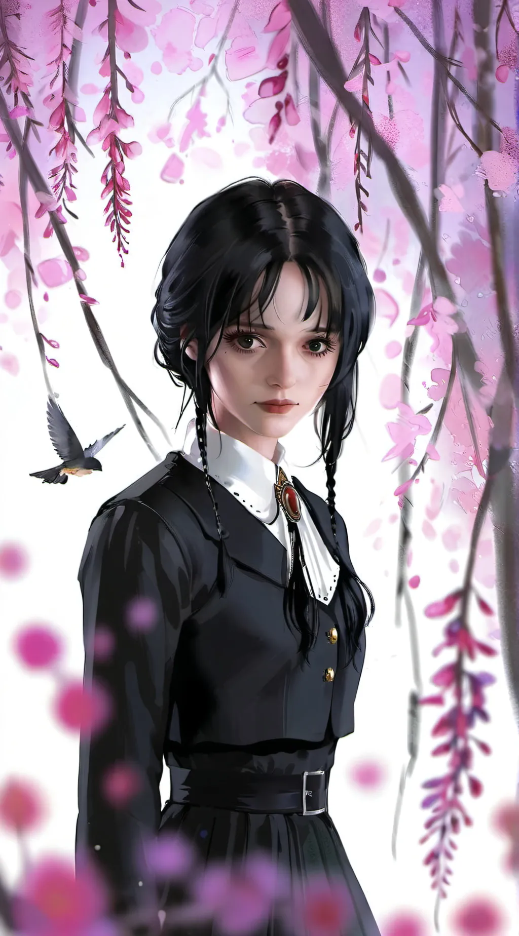 ai character: Diamond background