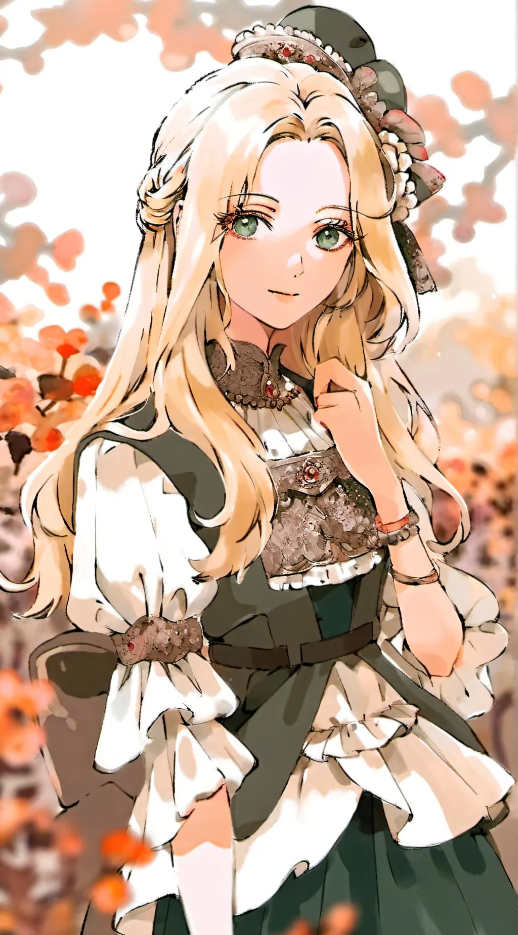 ai character: Valerie  background