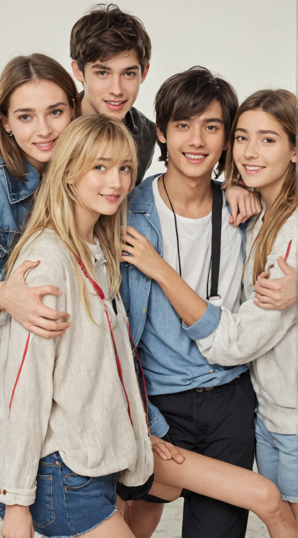 ai character: Friend Group background