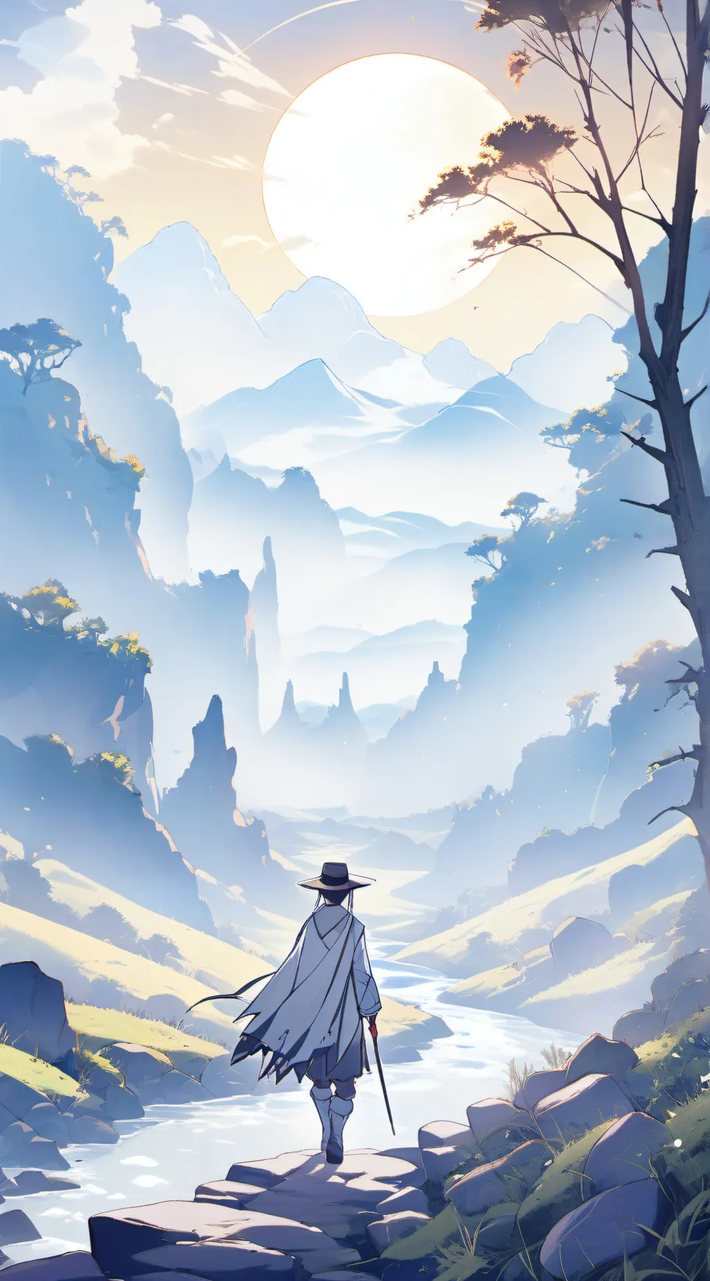 ai character: the adventure background