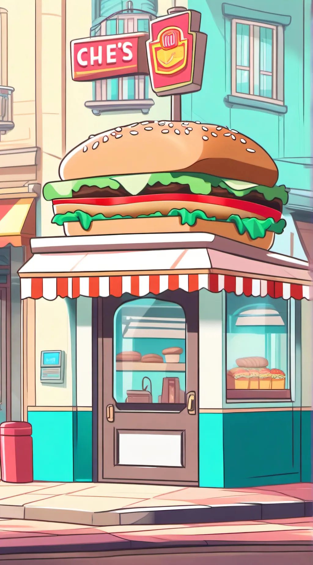 ai character: Chez  background