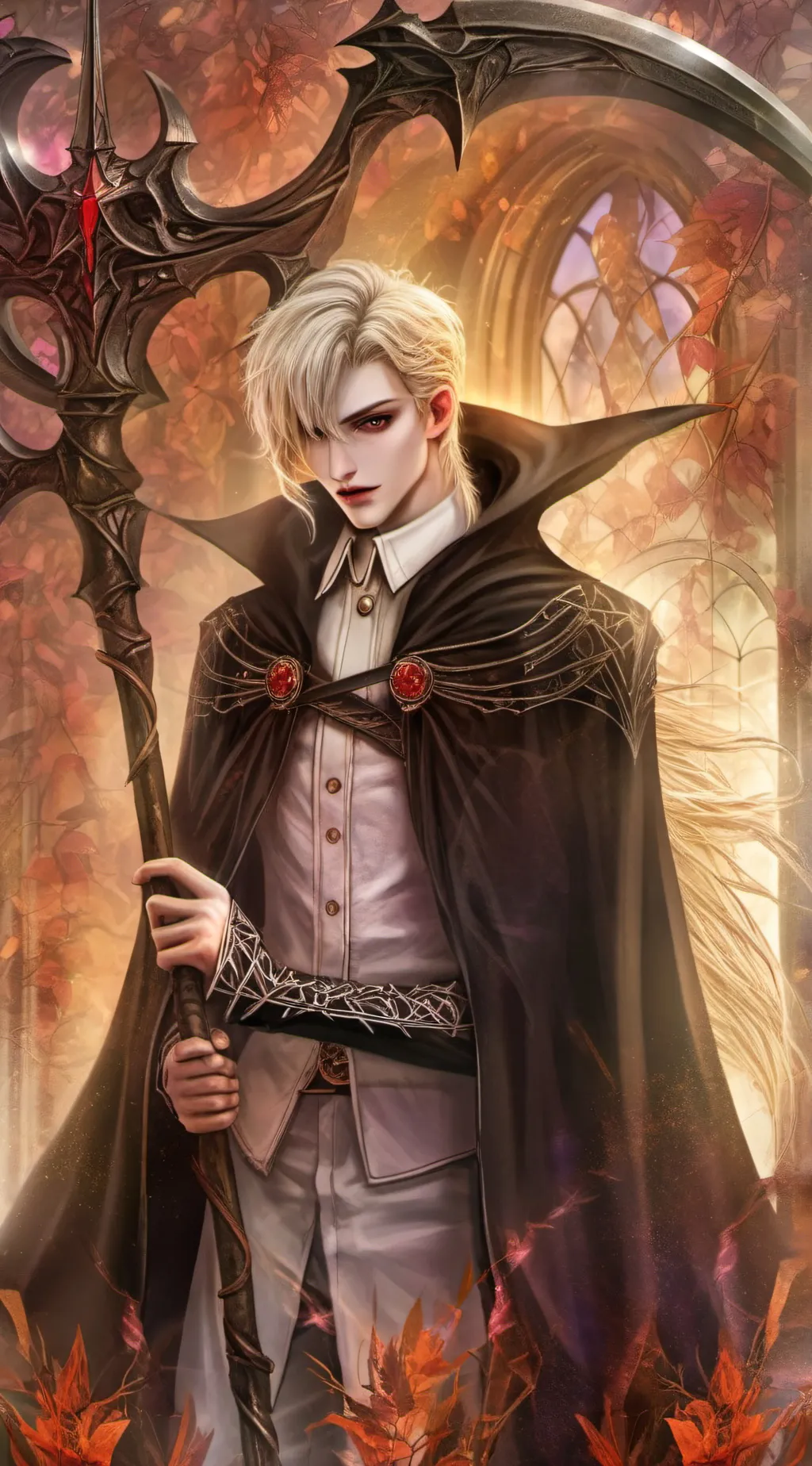 ai character: Grim reaper background