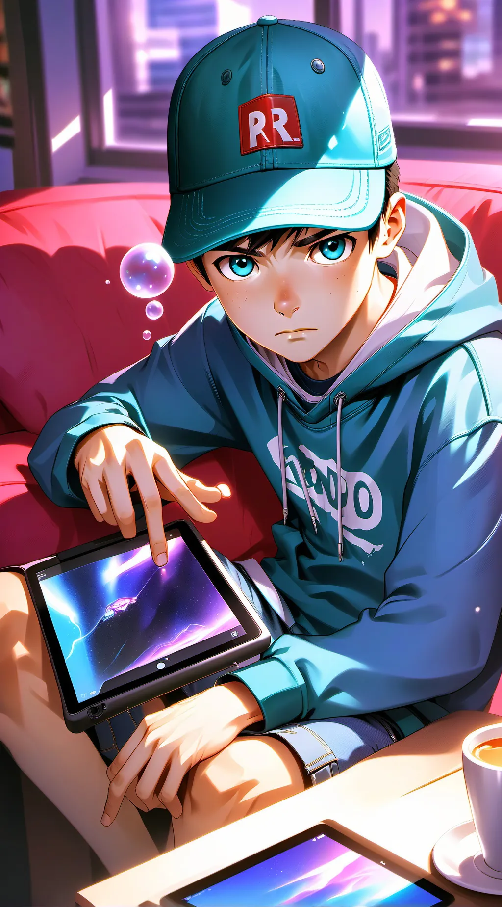 ai character: iPad Prodigy Plays background