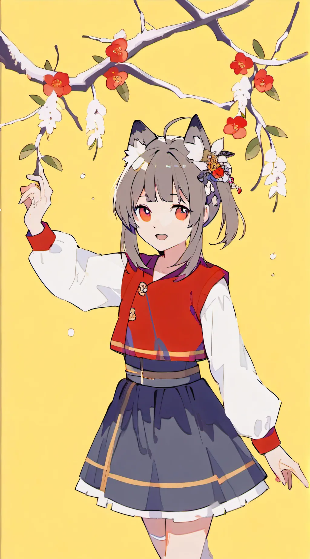 ai character: Cynthia  background