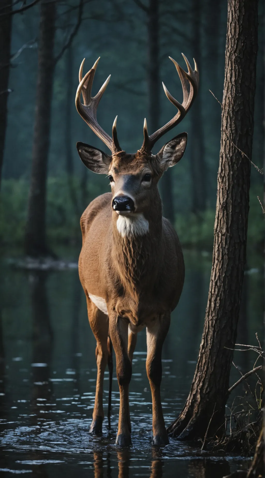 ai character: <Hunting time> background