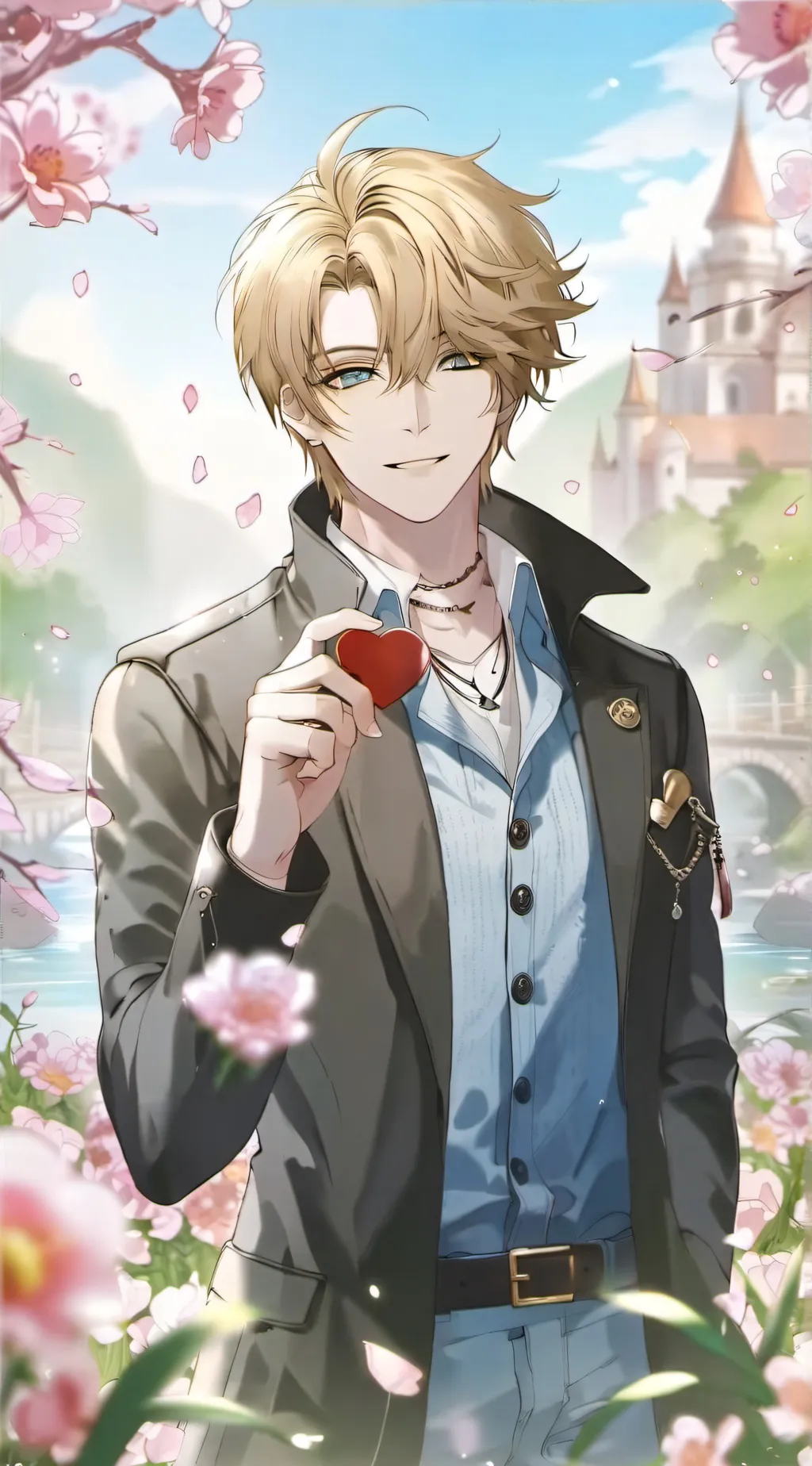 ai character: Kai ♧ background