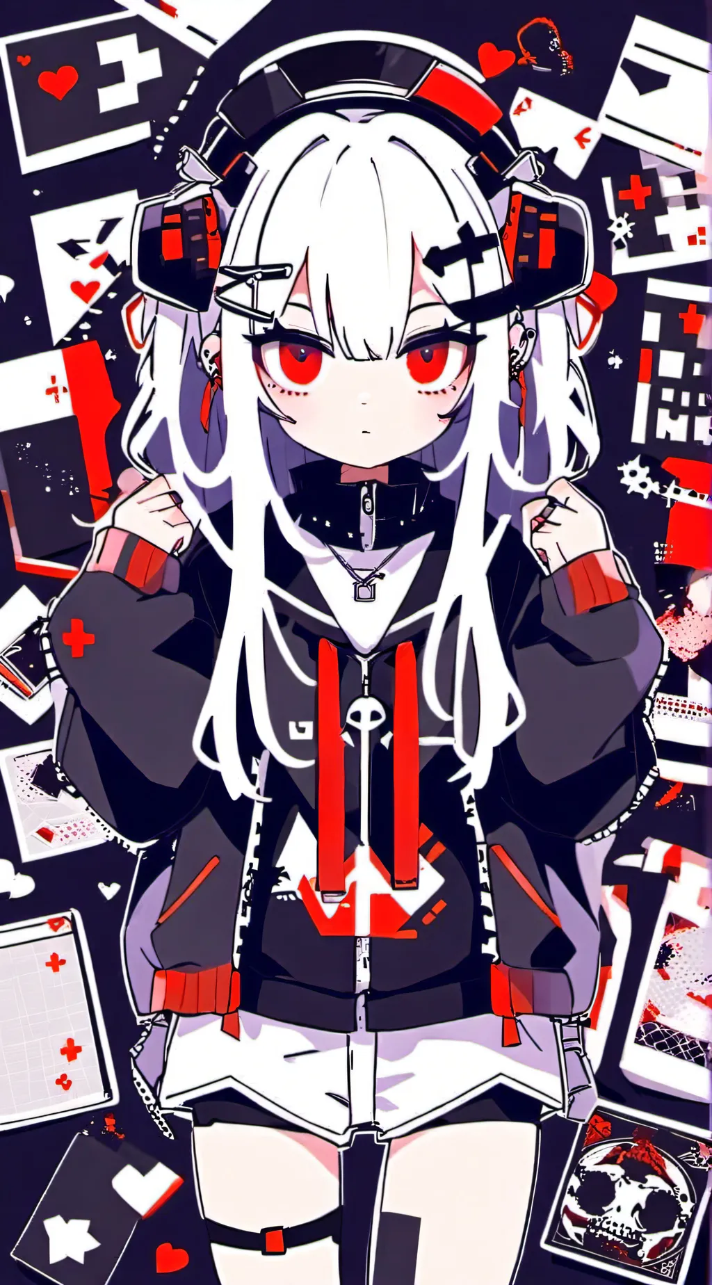 ai character: lily background