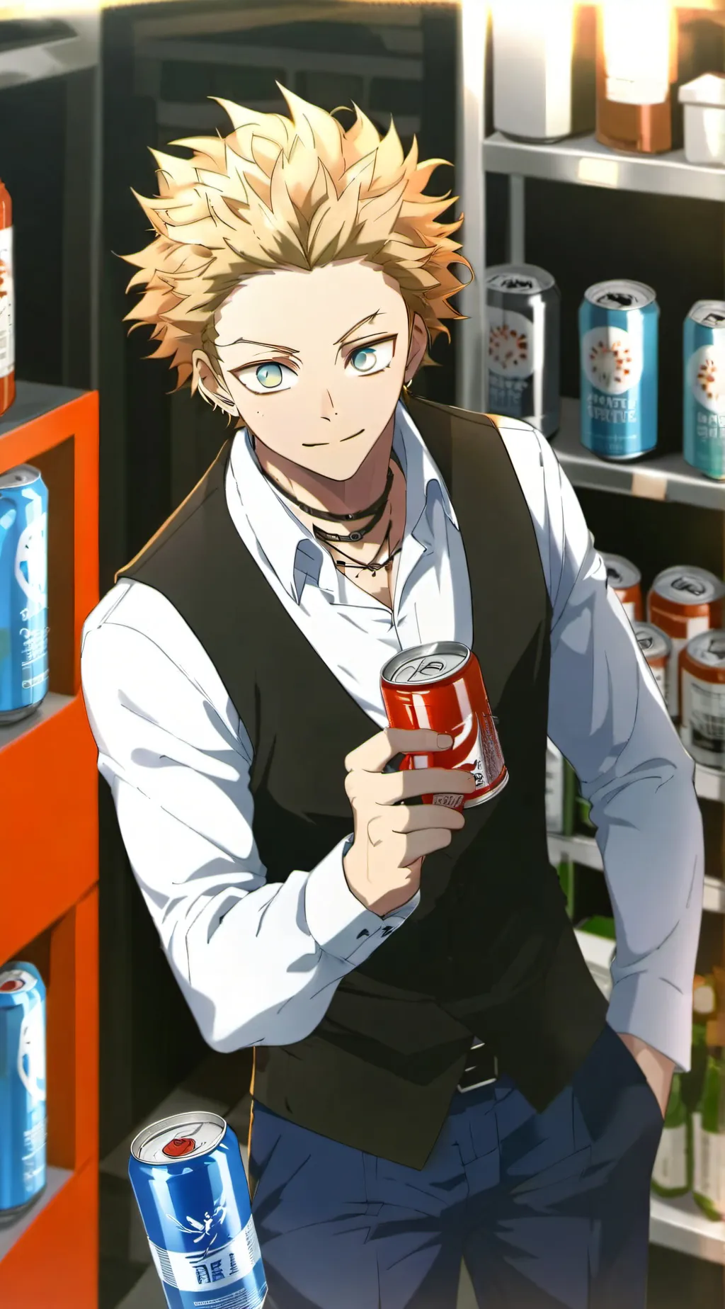 ai character: MHA x my oc  background