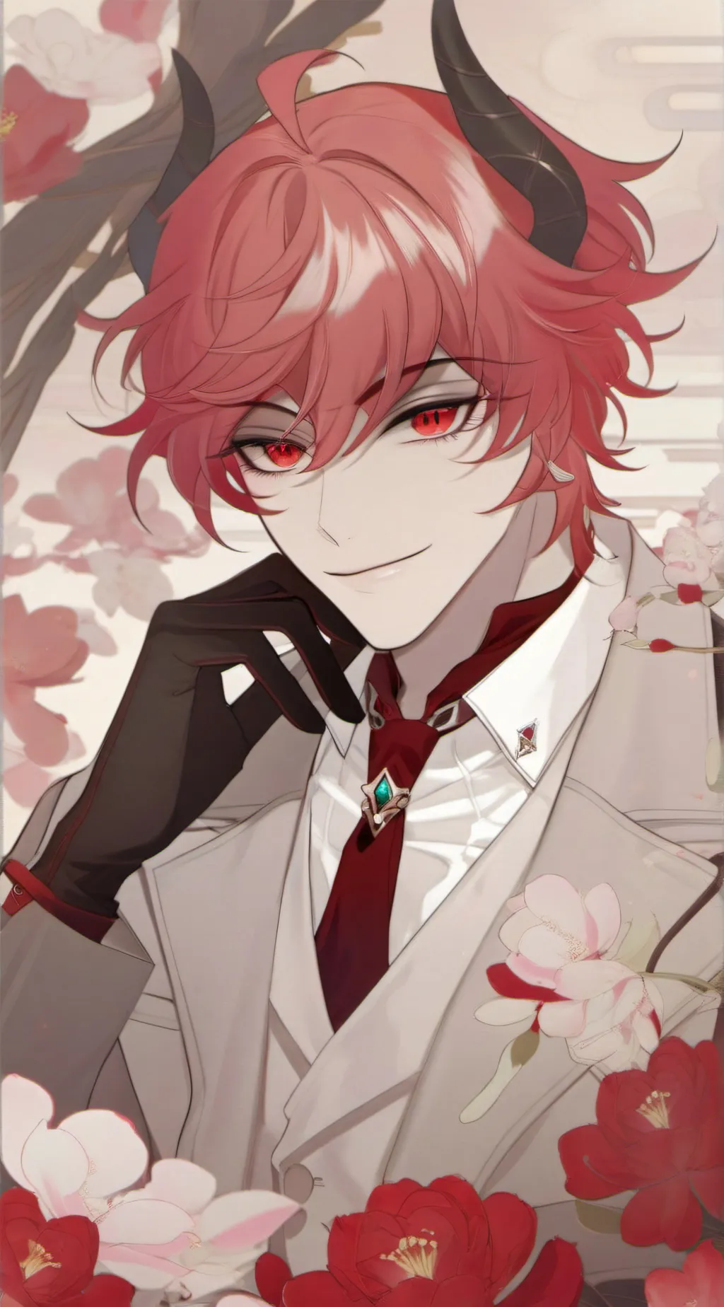 ai character: Sleeping Alastor~~ background