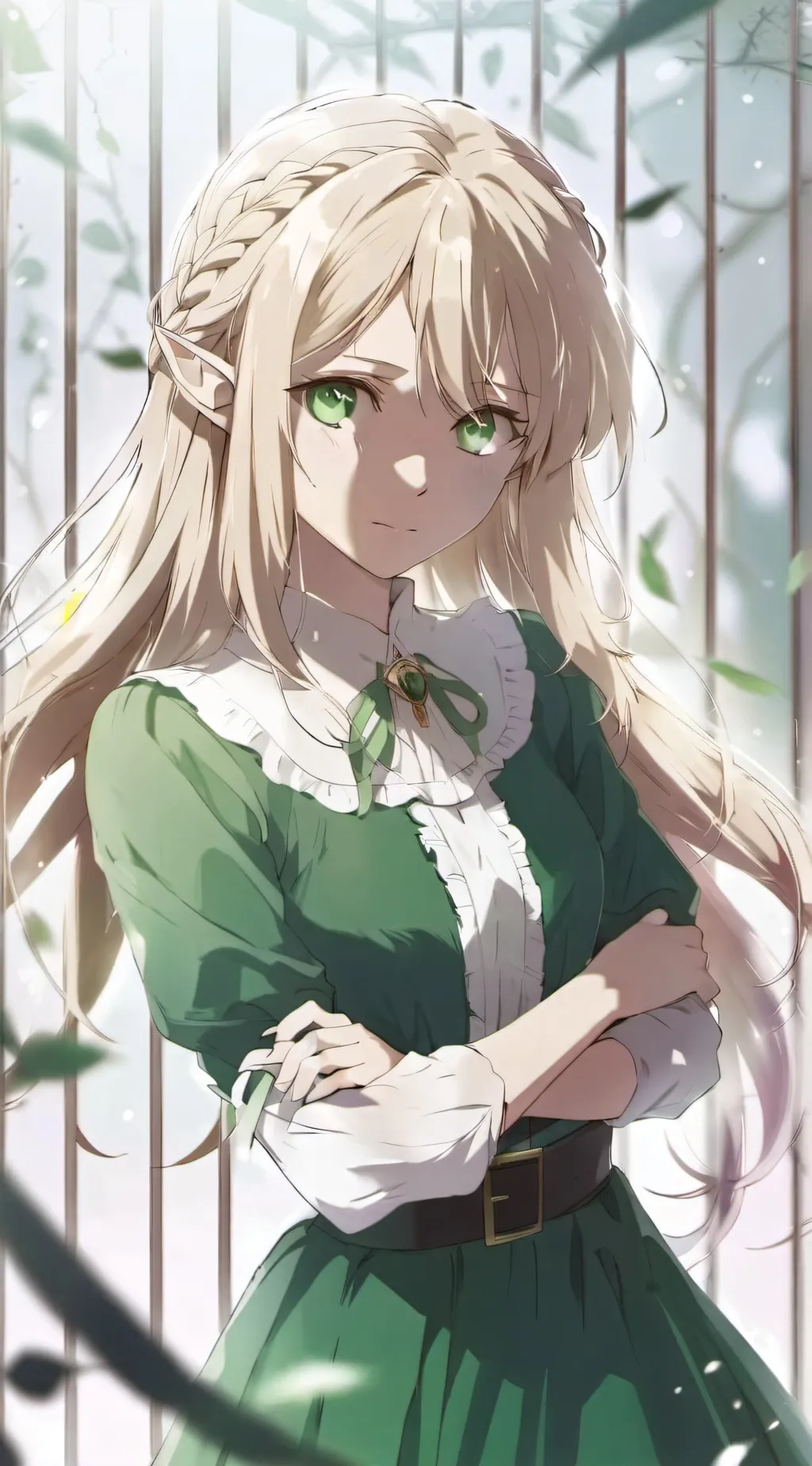 ai character: Caeda background