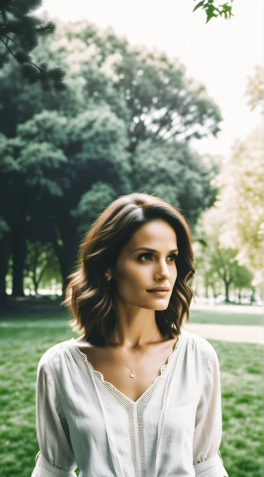 ai character: Torrey DeVitto background