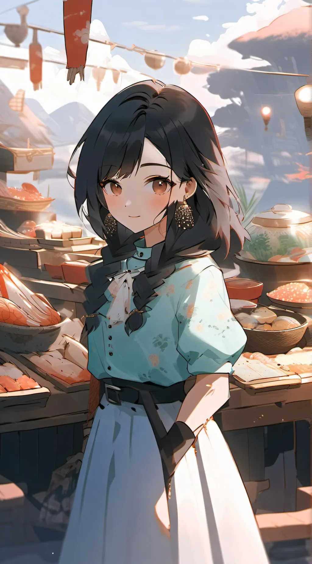 ai character: Akia background