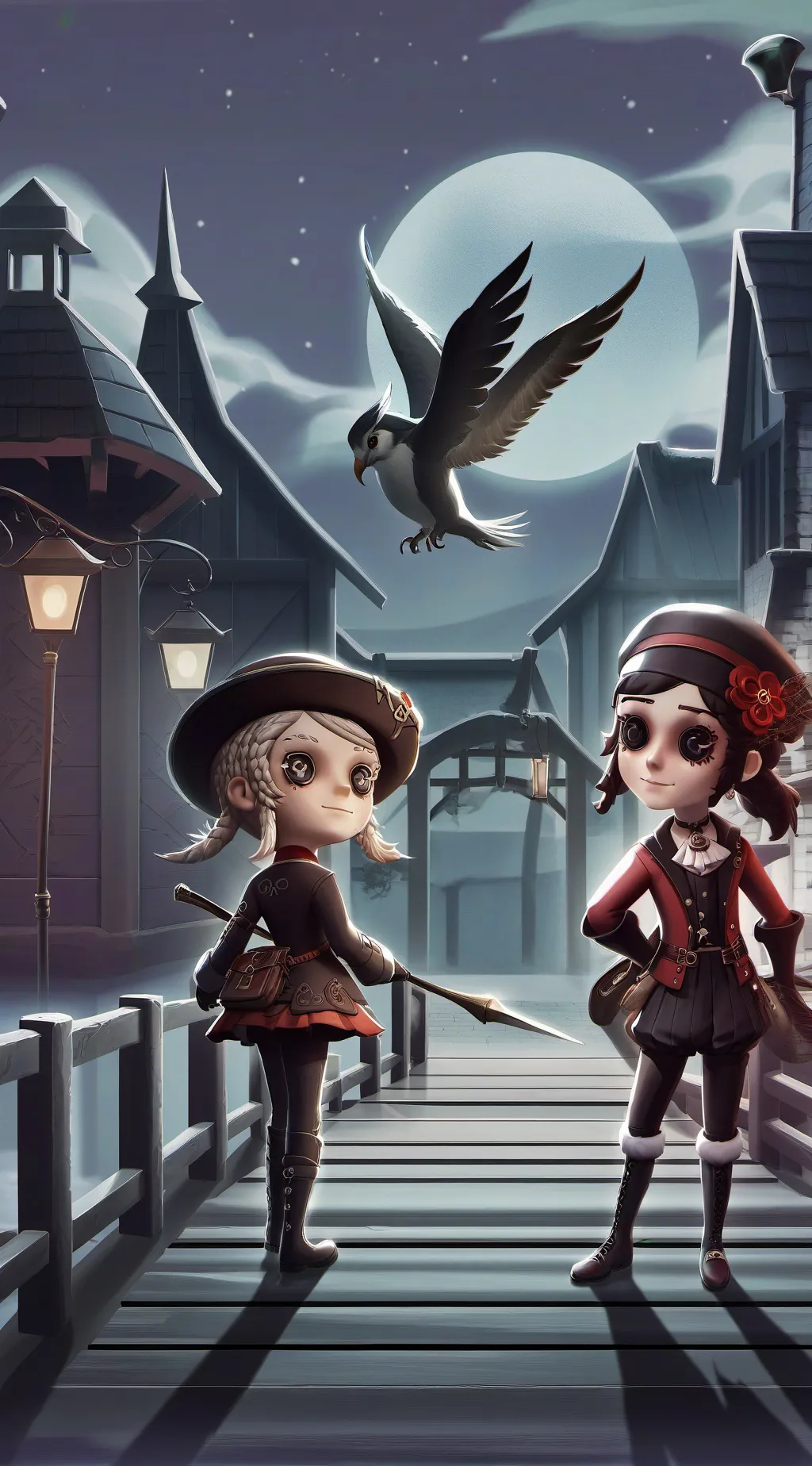 ai character: M3GAN background