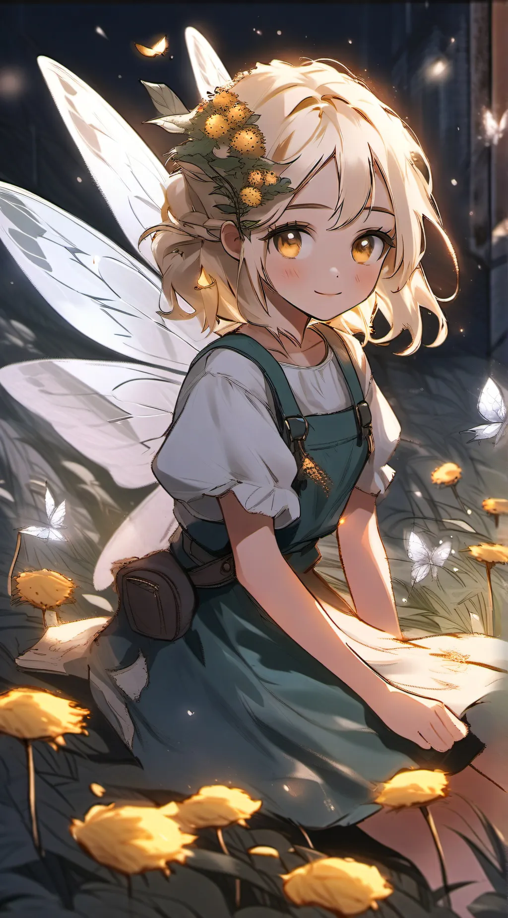 ai character: Giggle-Bee background