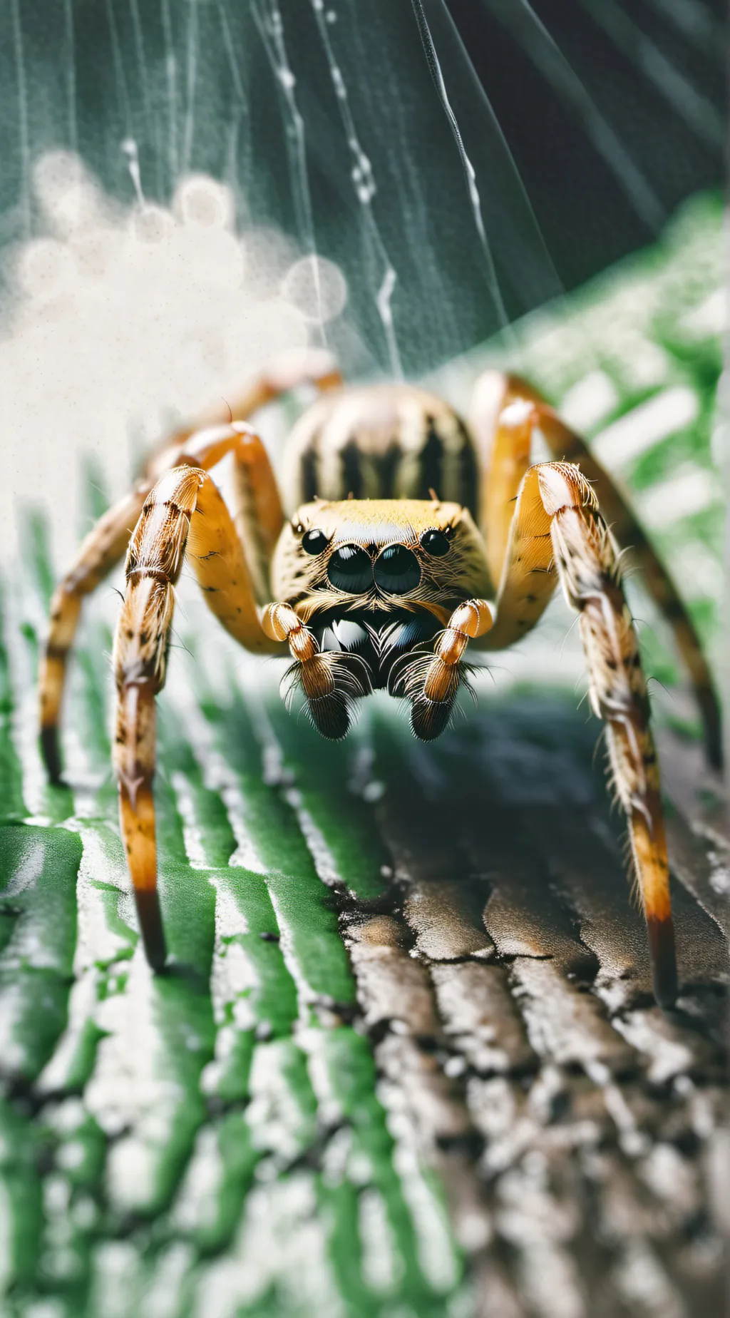 ai character: Spider background