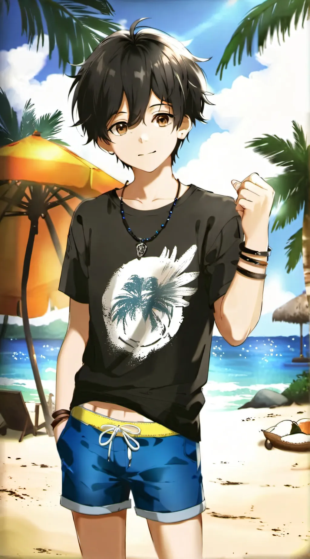 ai character: Aaron background