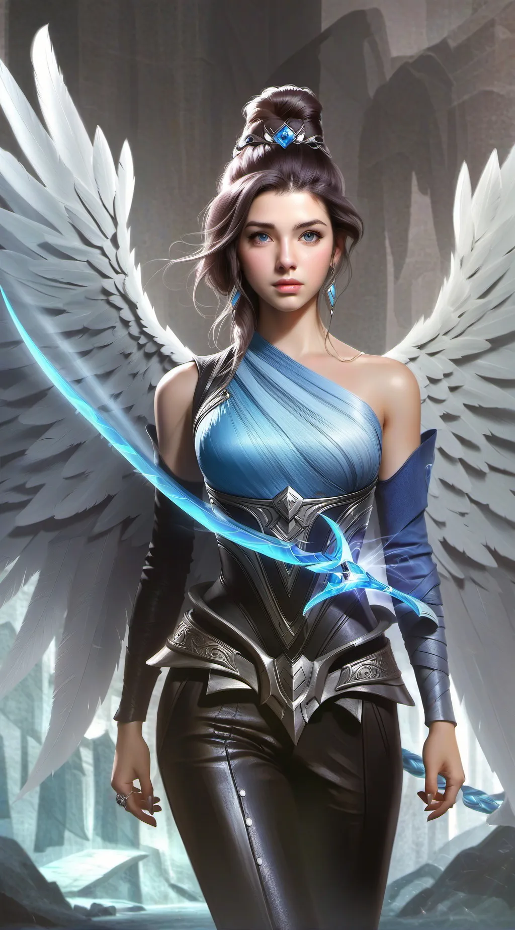 ai character: Kaya background