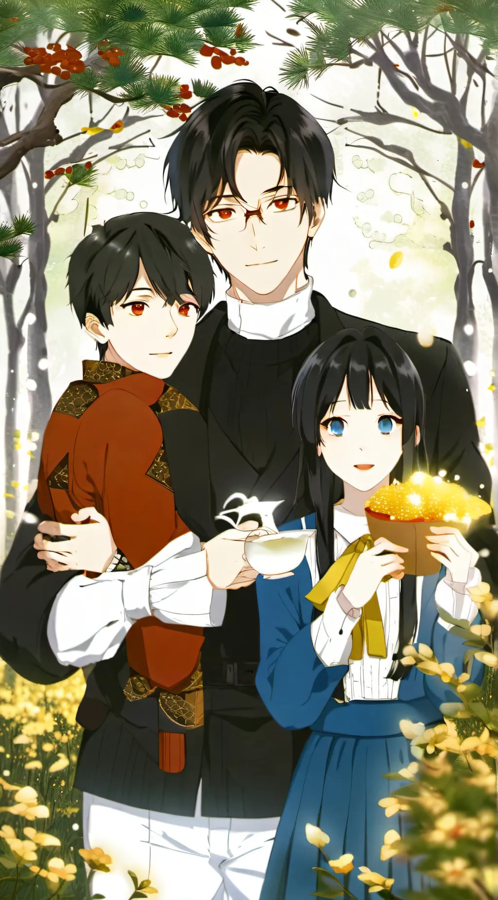 ai character: Single dad background