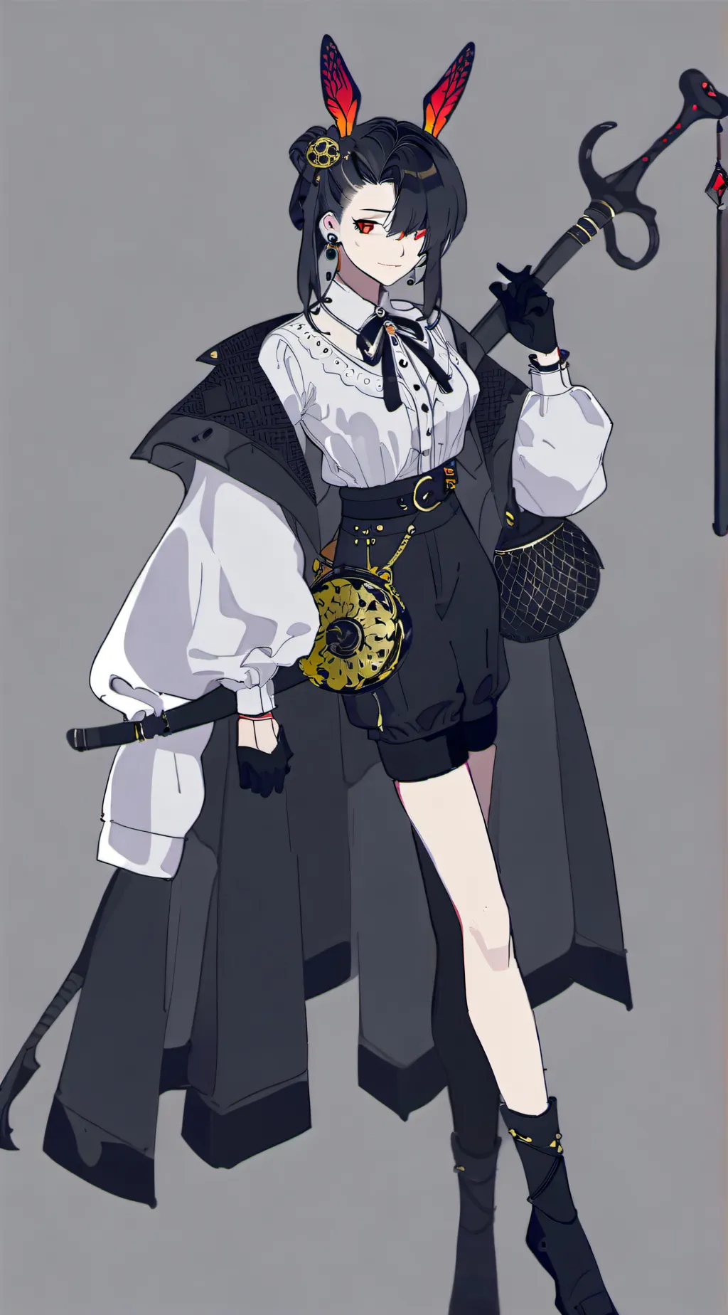 ai character: MHA training bulle background