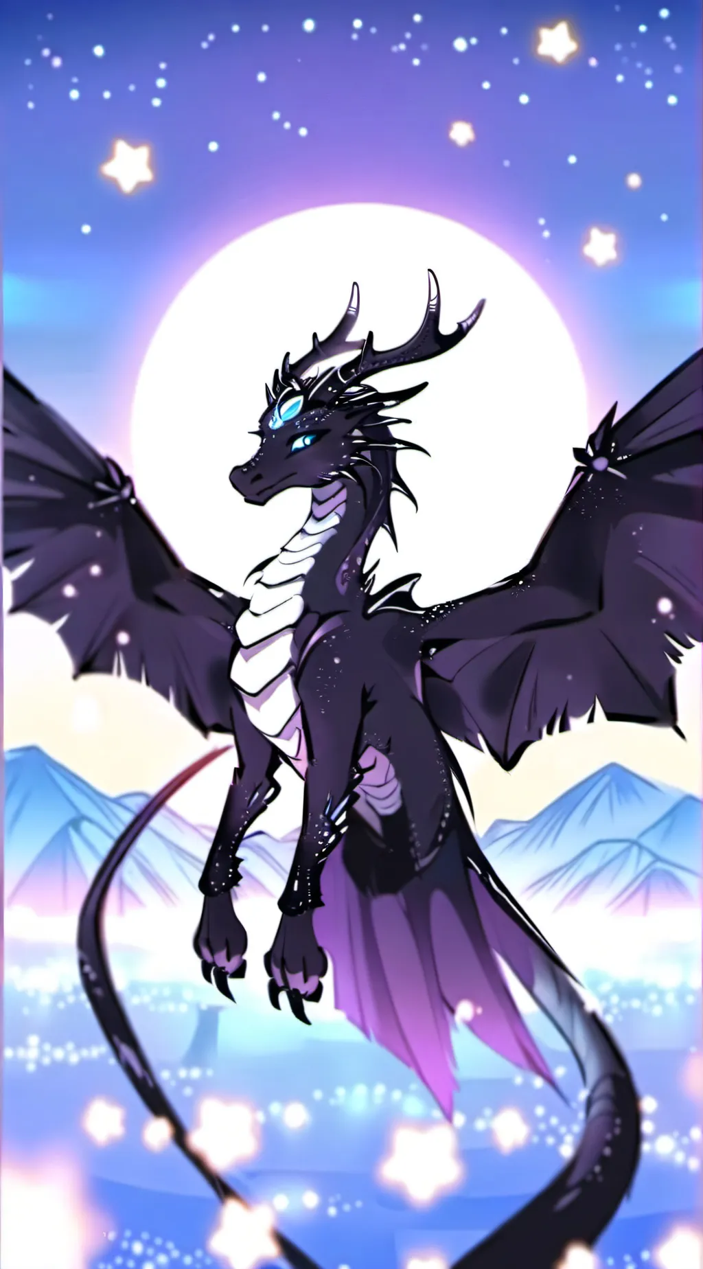 ai character: + Diamond +  background