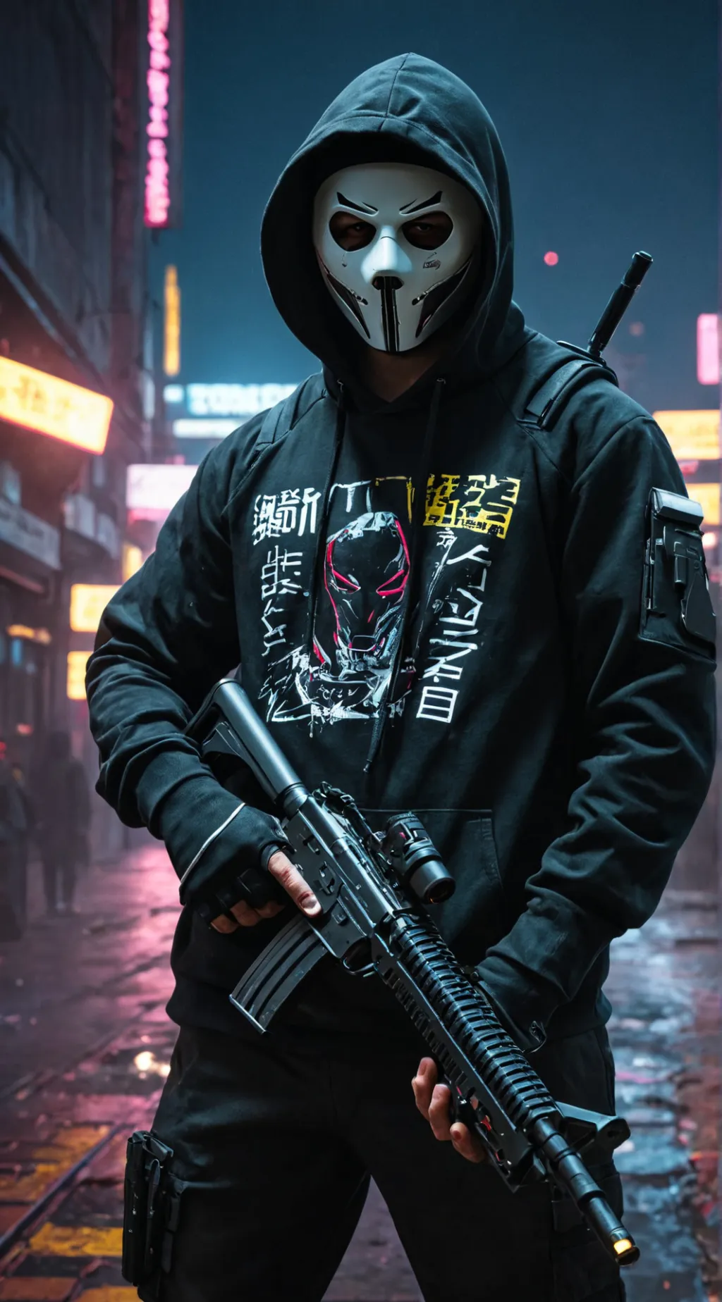 ai character: Furry killer background