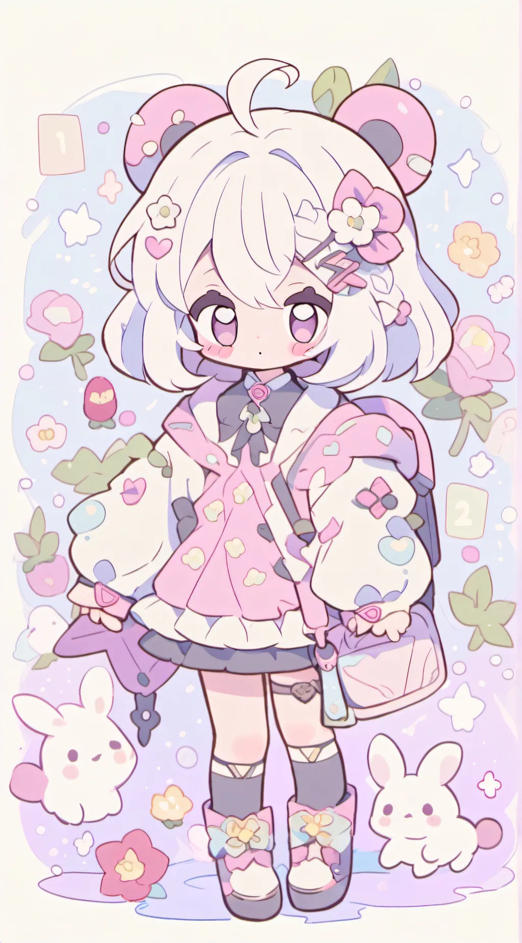 ai character: June  background