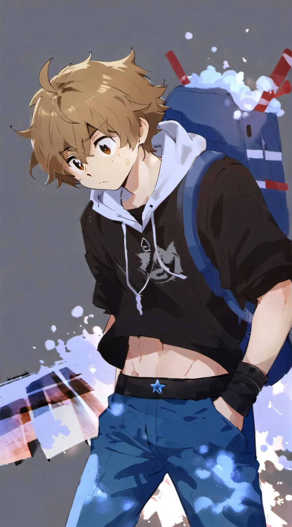 ai character: allen background