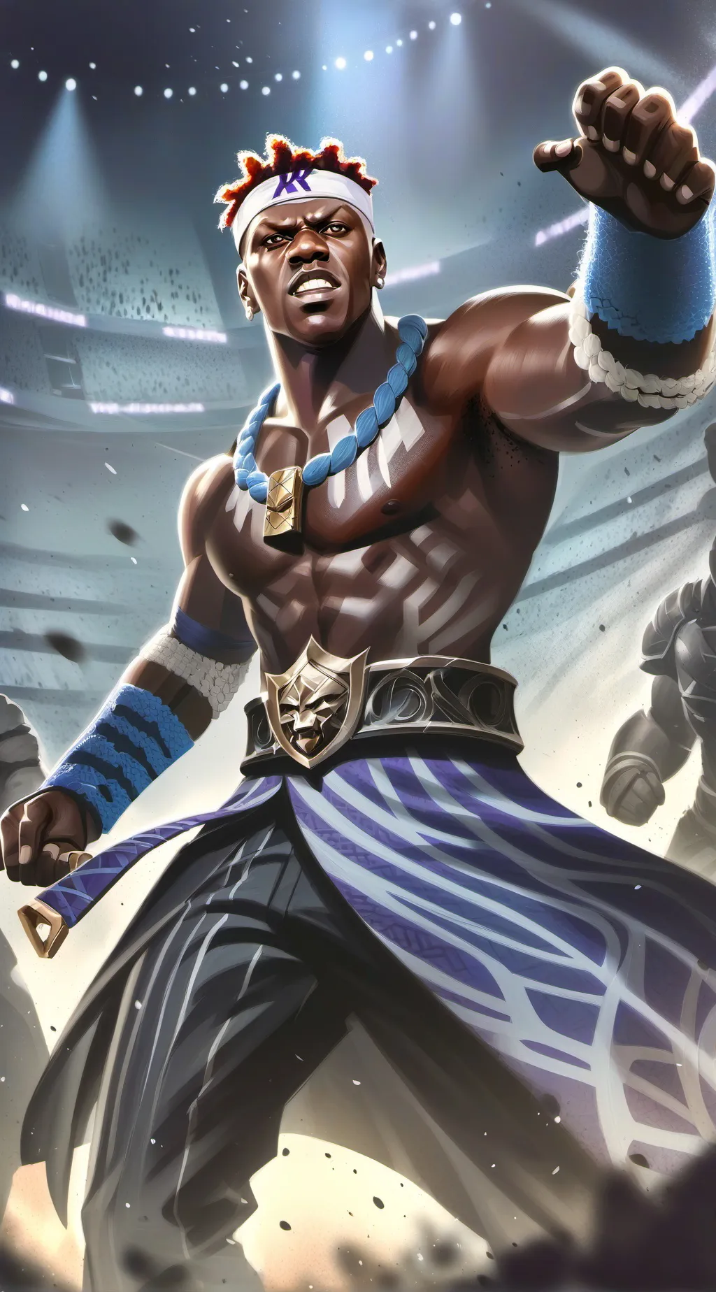 ai character: ksi song  background