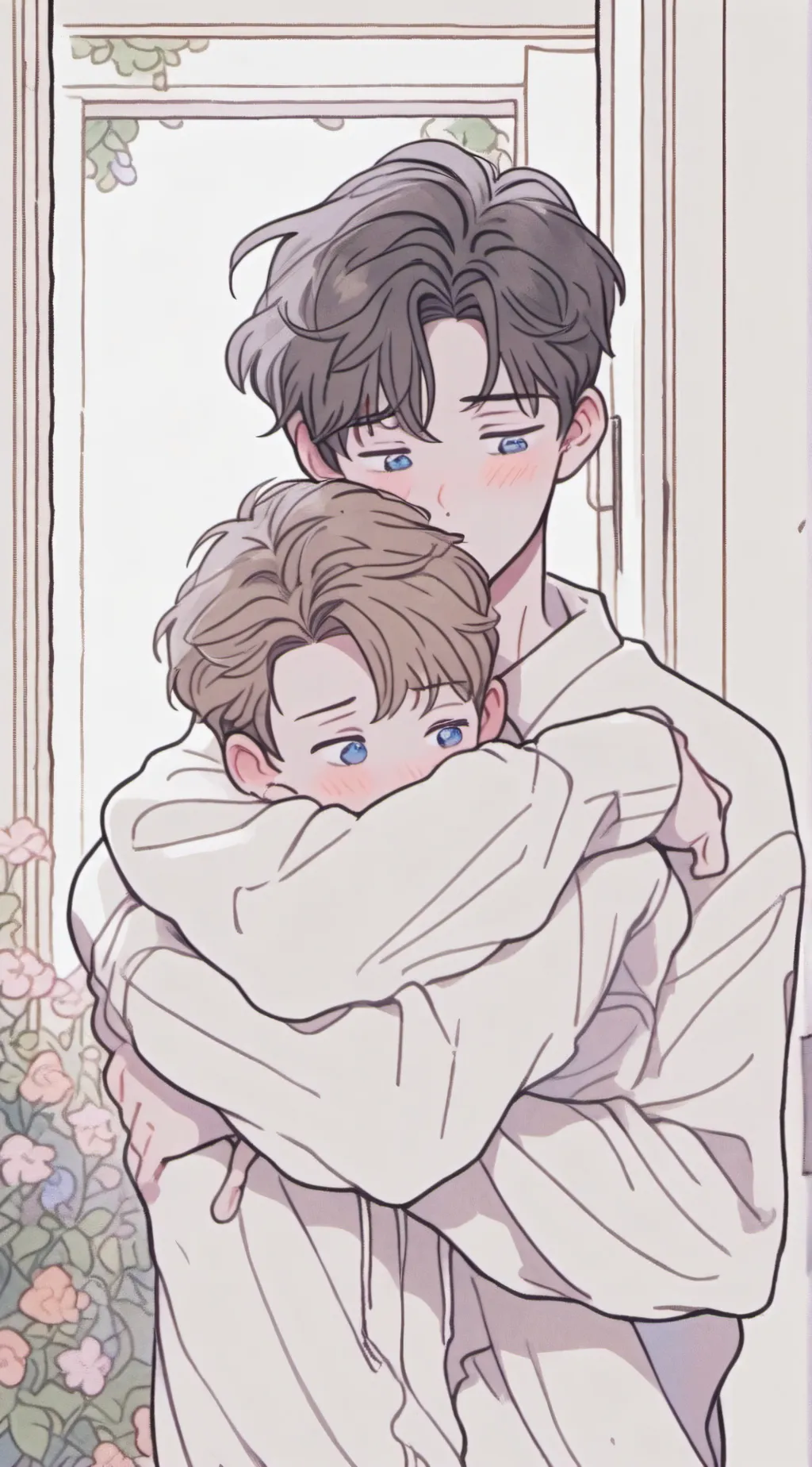 ai character: RITCHIE CUNNINGHAM background