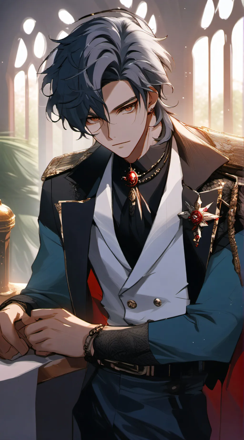 ai character: Martin background