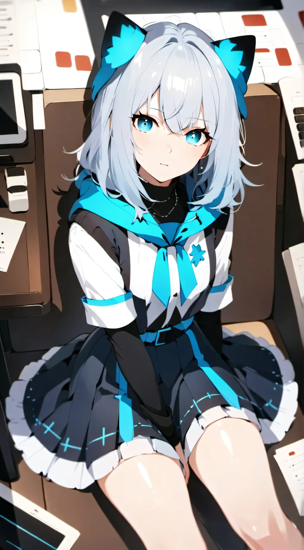 ai character: Leah background