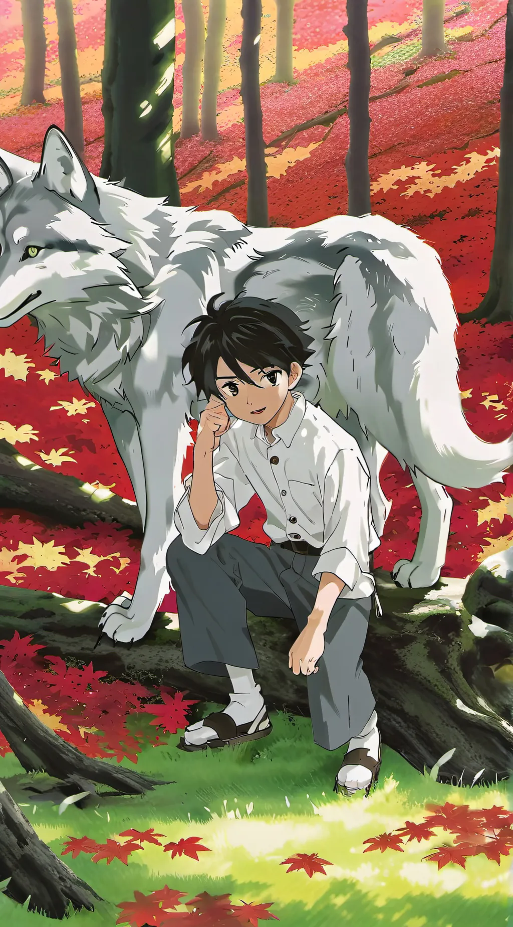 ai character: Mike  background