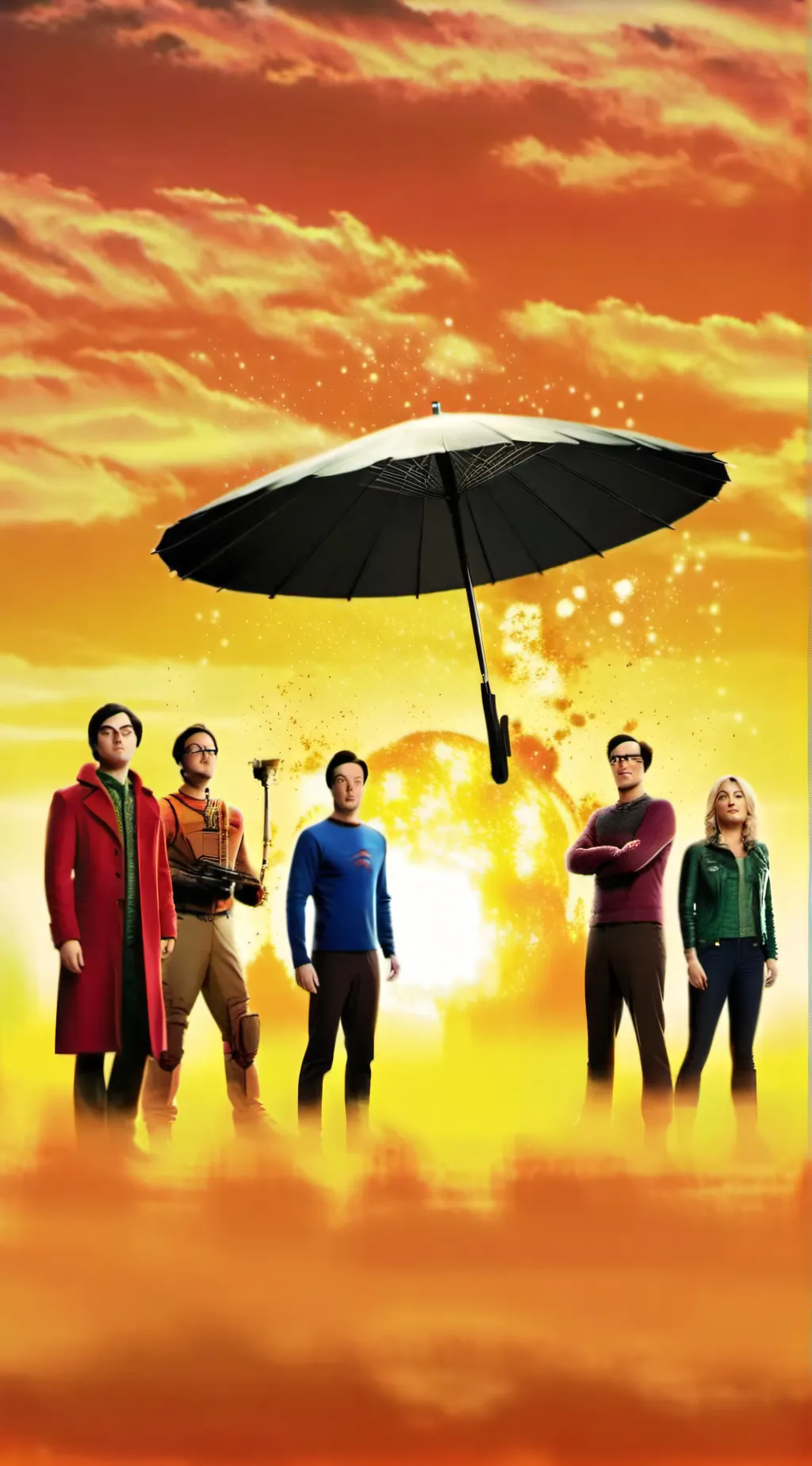 ai character: Big Bang Theory background