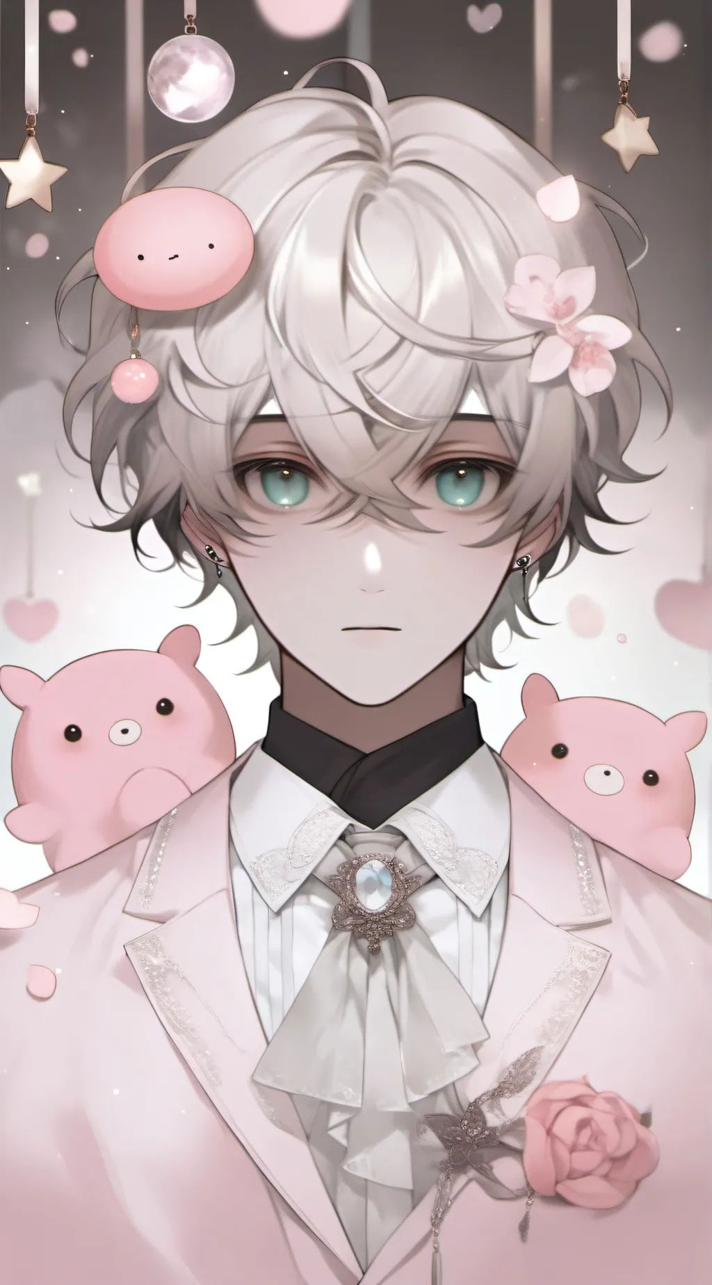 ai character: Rommy ❤️‍🩹 background