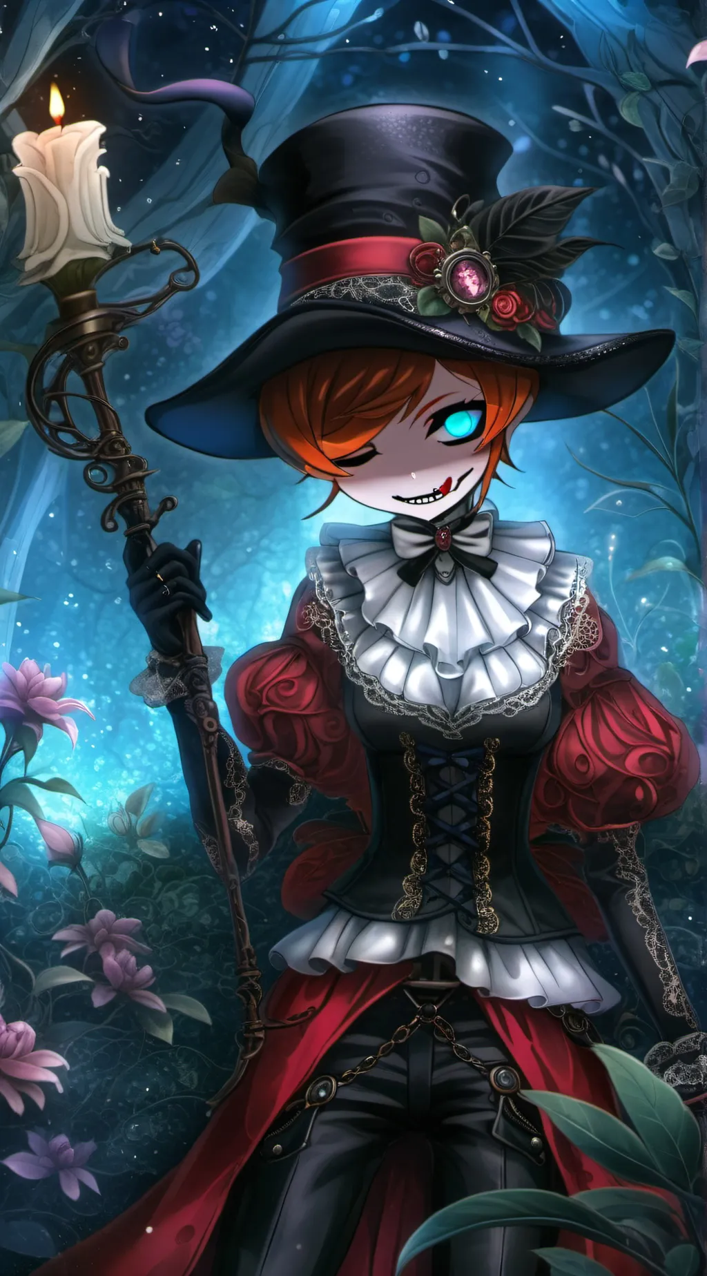 ai character: D background