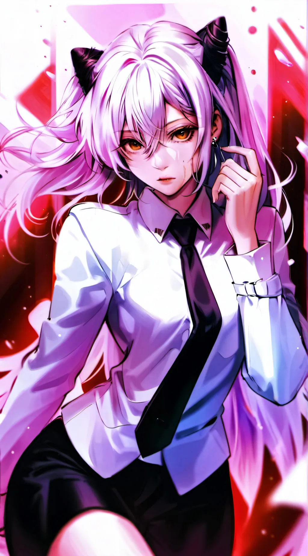 ai character: angela background