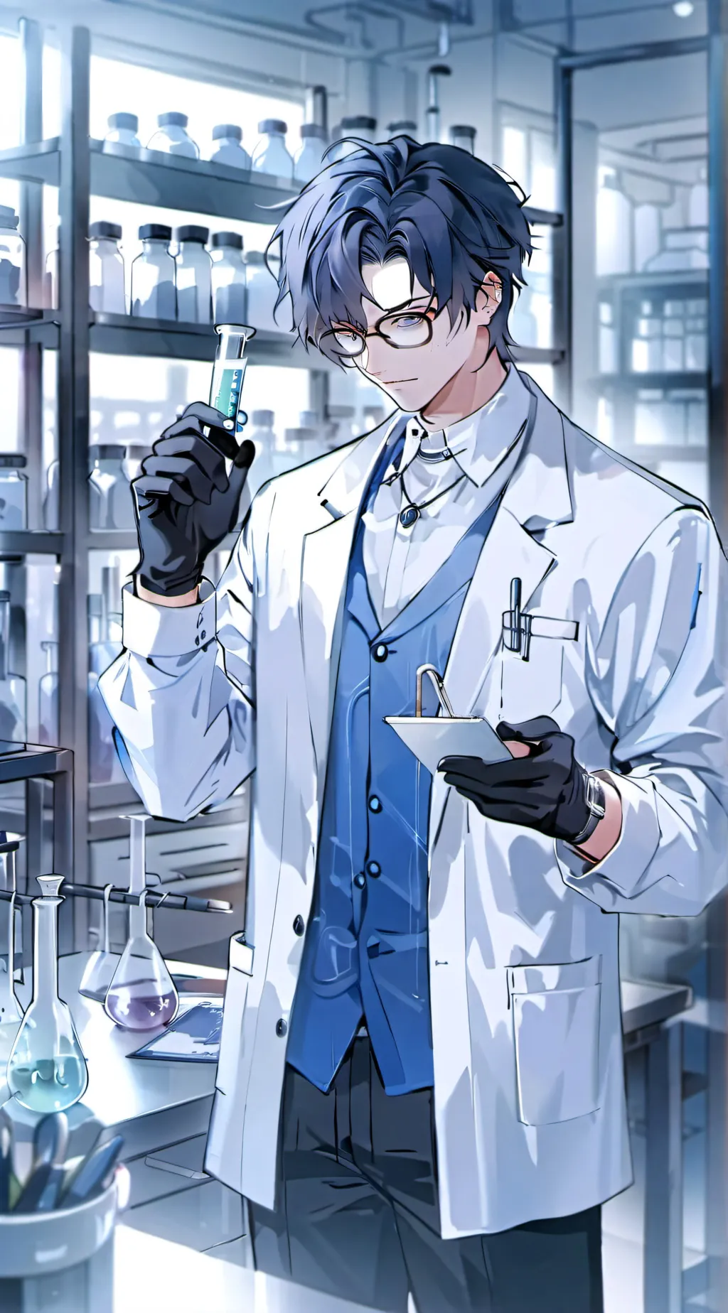 ai character: Haruki Daichi  background