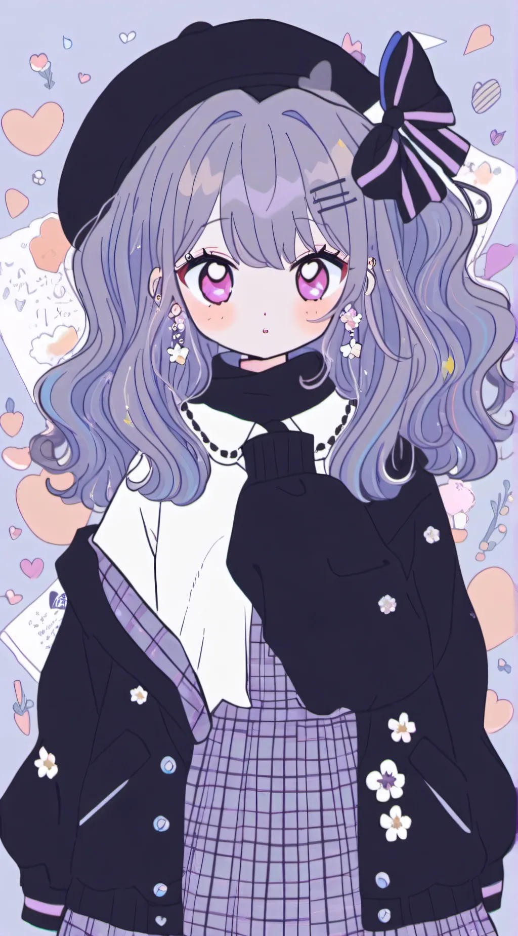 ai character: mean girl background