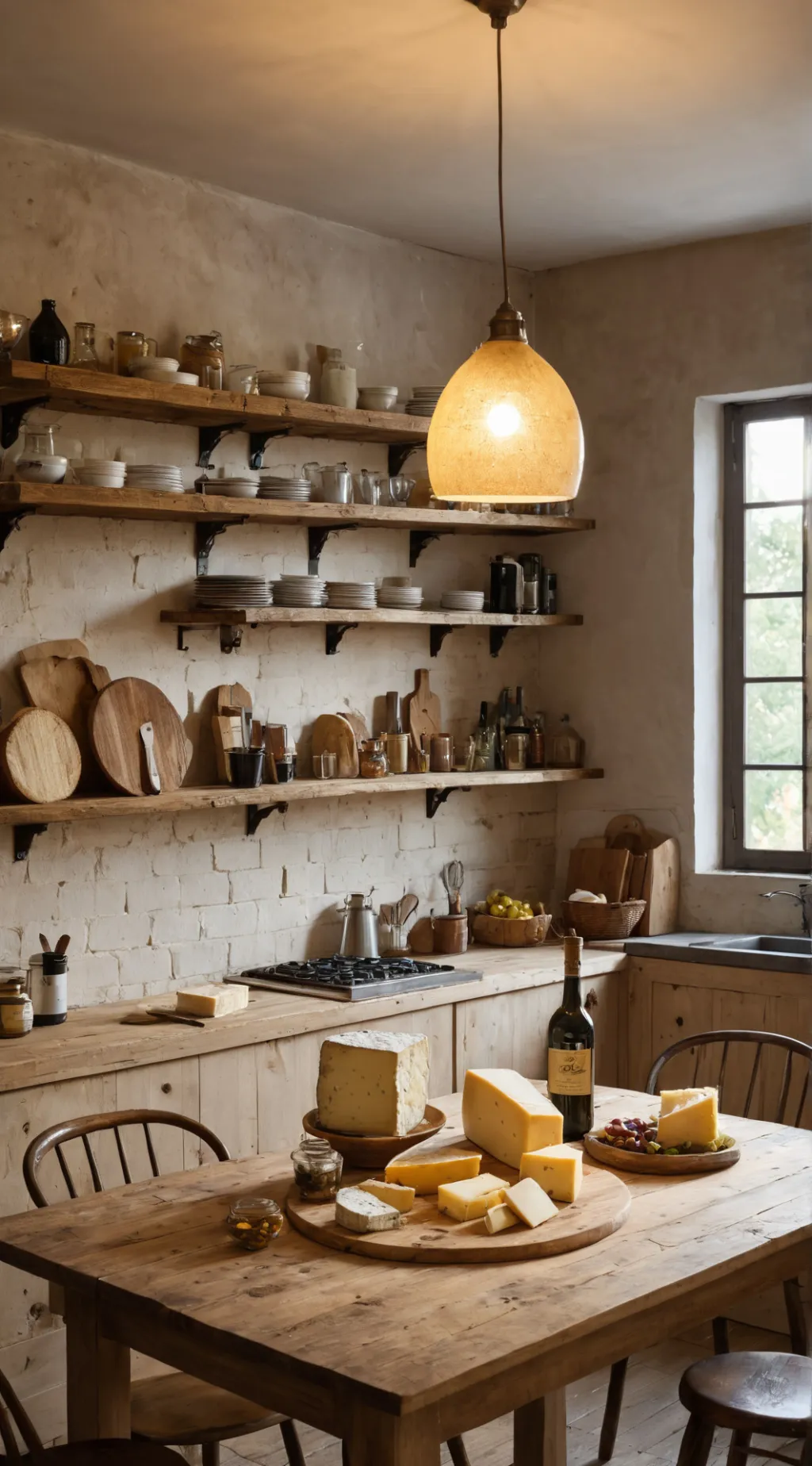 ai character: cheese background