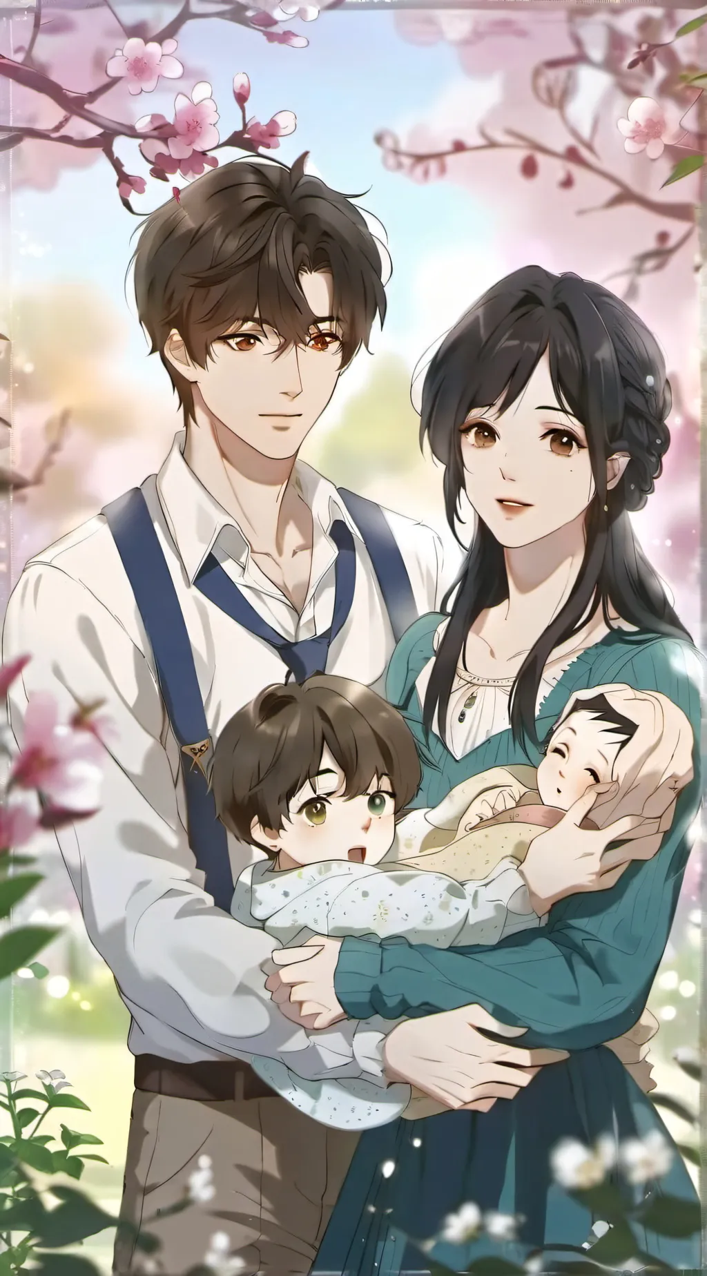 ai character: Family life background