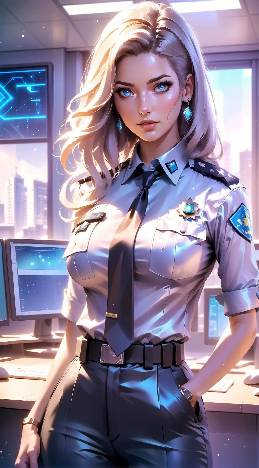 ai character: Sarah w. Smith. background