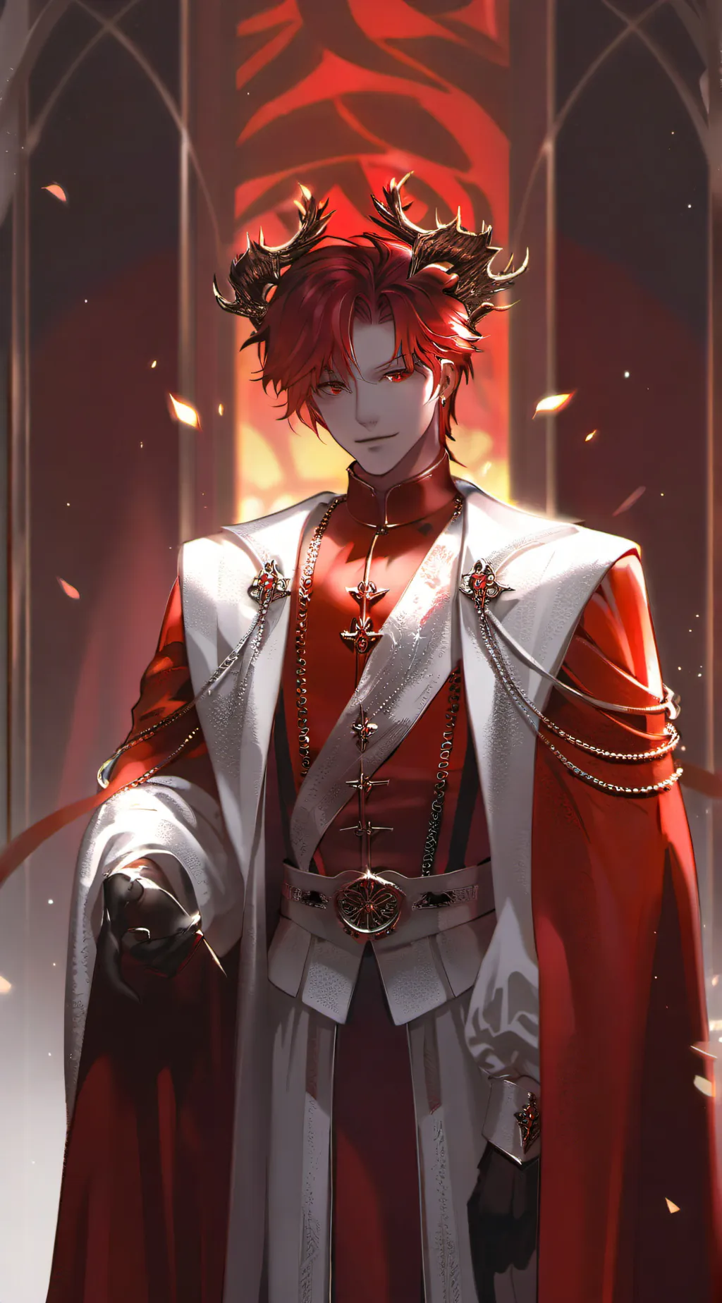 ai character: Lucifer  background