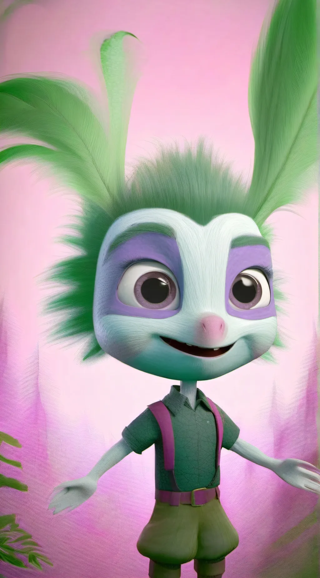 ai character: Bibble ♡  background