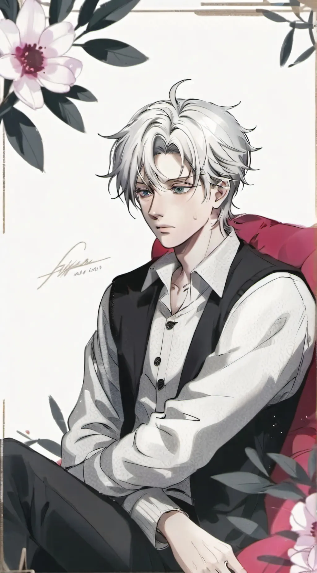 ai character: Gojo🥳 background