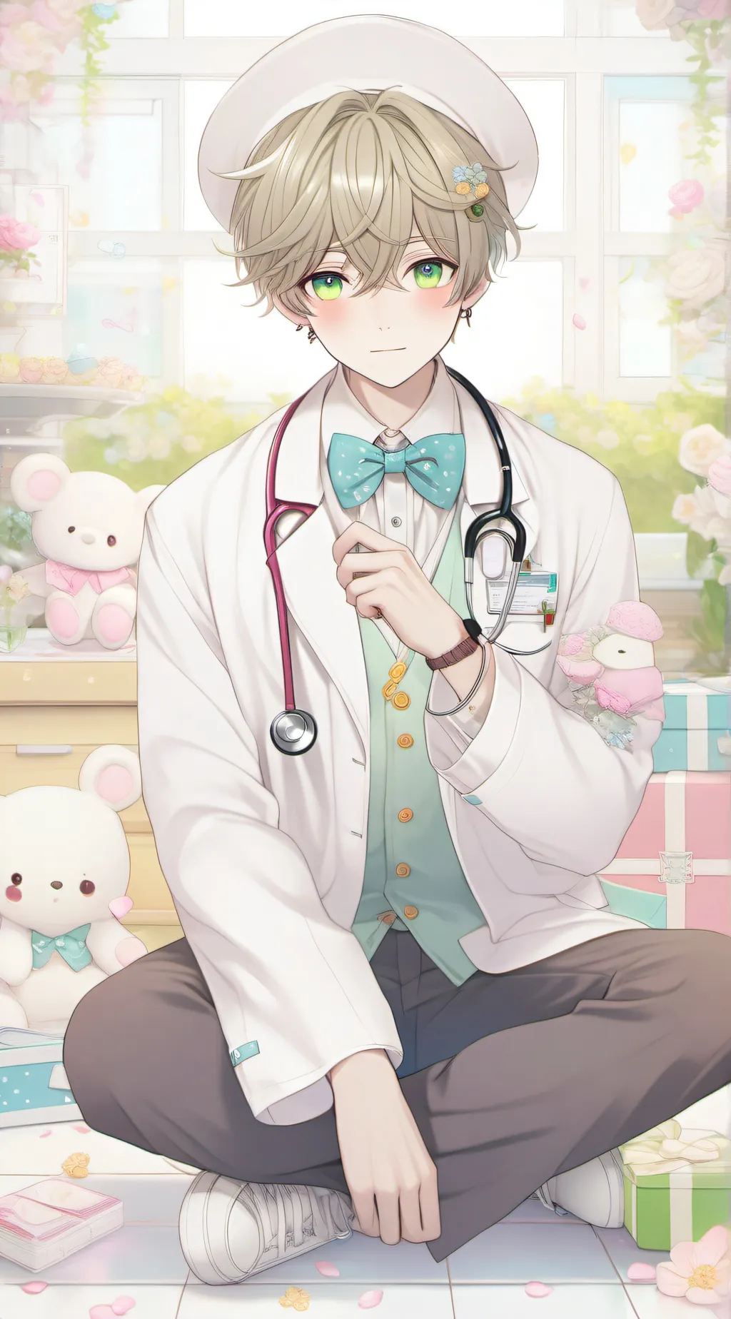 ai character: doctor background