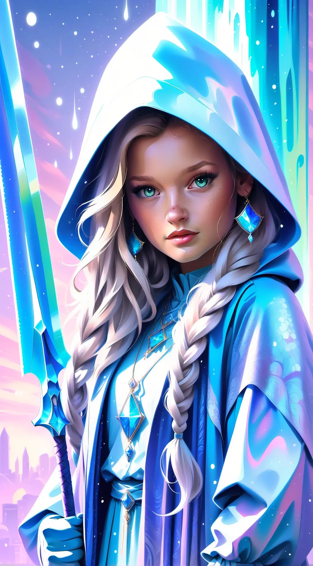 ai character: Summer background